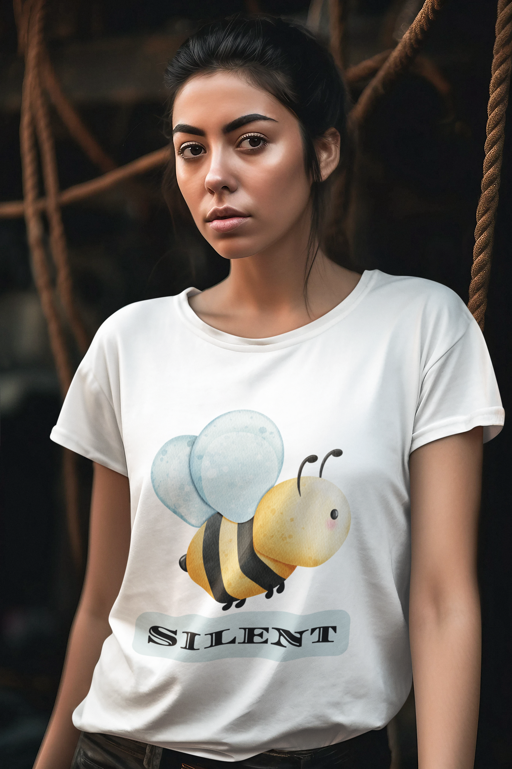 Bee Silent -Unisex Premium t-shirt